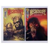 2 MALIBU COMICS NECROSCOPE #4, 5 ADULT READ