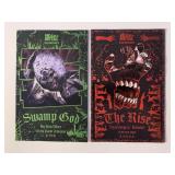 2 HEAVY METAL COMICS THE RISE #3 & SWAMP GOD #5