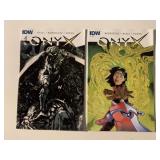 2 IDW COMICS ONYX #1, 2 ADULT READ