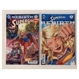 2 DC COMICS REBIRTH SUPER GIRL 2/#1