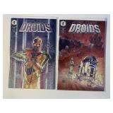 2 DARK HORSE COMICS STAR WARS DROIDS #3, 4