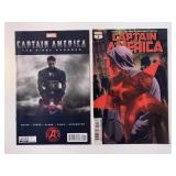 2 MARVEL COMICS CAPTAIN AMERICA # 1, 3