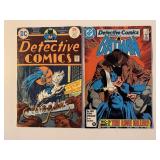 2 DC COMICS DETECTIVE COMICS #449, 565