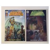 2 DARK HORSE COMICS STAR WARS DROIDS #3, 4