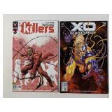 2 VALIANT COMICS X-O MANOWAR #3 & KILLERS #3