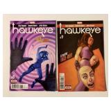 2 MARVEL COMICS HAWKEYE # 8, 9