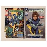 2 DC COMICS SIDEWAYS #8, 13