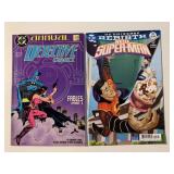 2 DC COMICS NEW SUPERMAN #13 & DETECTIVE COMICS #1