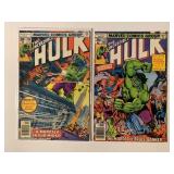 2 MARVEL COMICS THE INCREDIBLE HULK # 208, 227