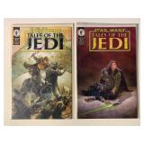 2 DARK HORSE COMICS STAR WARS TALES OF  JEDI #2, 3