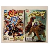 2 MARVEL COMICS AVENGERS SEE DESC.