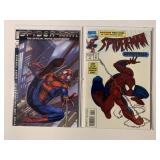 2 MARVEL COMICS SPIDER-MAN 2/#1 SEE PHOTOS