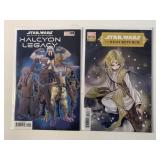 2 MARVEL COMICS STAR WARS SEE DESC.