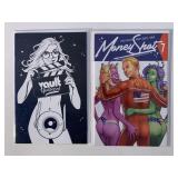 2 VAULT COMICS MONEY SHOT #7, 12 ADULT READ