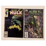 2 MARVEL COMICS SHE-HULK # 27 & WHAT IF  HULK #45