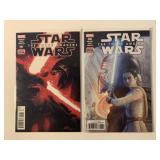 2 MARVEL COMICS STAR WARS THE FORCE AWAKENS #5, 6