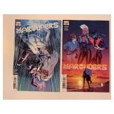 2 MARVEL COMICS MARAUDERS # 17, 20