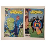 2 MARVEL COMICS BEAVIS AND BUTT-HEAD #6, 7