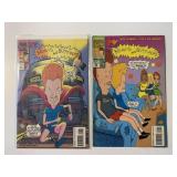 2 MARVEL COMICS BEAVIS AND BUTT-HEAD # 8, 9