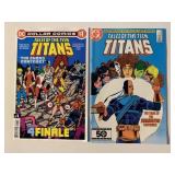 2 DC COMICS TALES OF THE TEEN TITAN #3 ANNUAL & 54