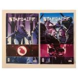 2 MAD CAVE COMICS STAR GAZER #3, 4