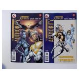 2 WILDSTORM COMICS THE AUTHORITY #8, 9 ADULT READ