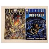 2 DARK HORSE COMICS ALIENS 2/#1 SEE DESC.
