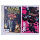 2 MARVEL COMICS MARVEL ZOMBIES #1 & IRON MAN 2020