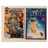 2 WILDSTORM COMICS HIGH ROADS #1 & ZERO GIRL #1