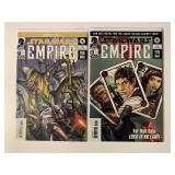 2 DARK HORSE COMICS STAR WARS EMPIRE #17, 24