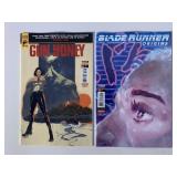 2 TITAN COMICS BLADE RUNNER #5 & GUN HONEY #4