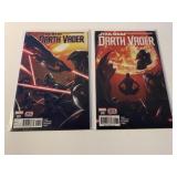 2 MARVEL COMICS STAR WARS DARTH VADER #7, 8