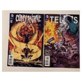 2 DC COMICS TELOS #4 & CONSTANTINE #8