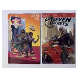 2 BOOM COMICS SEVEN SECRETS #11 & THE NEW DAY #2