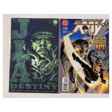 2 DC COMICS JLA DESTINY #4 & THE RAY #21