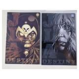 2 DC COMICS JLA DESTINY #1, 2
