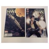 2 MARVEL COMICS STAR WARS HAN SOLO #3, 4