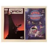 2 IDW COMICS SAMURAI JACK #12 & LUNA  VAMPIRE #1