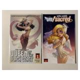 2 ABLAZE COMICS SEE DESC. ADULT READ