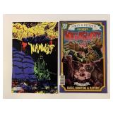 2 ALBATROSS COMICS MEGA GHOST #5 & NAMWOLF #4