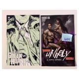 2 DYNAMITE COMICS UNHOLY #6 & GREEN HORNET #4