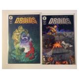 2 DARK HORSE COMICS STAR WARS DROIDS #5, 6