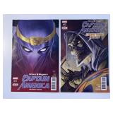 2 MARVEL COMICS CAPTAIN AMERICA # 11, 12