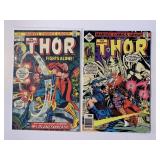 2 MARVEL COMICS THE MIGHTY THOR # 218, 260