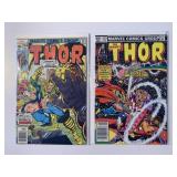 2 MARVEL COMICS THE MIGHTY THOR # 266, 322