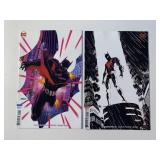 2 DC COMICS BATMAN BEYOND #22, 24