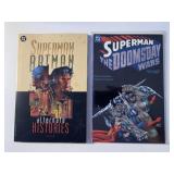 2 DC COMICS SUPERMAN SEE DESC.