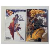 2 DC COMICS SUPERMAN SEE DESC.