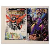 2 DC COMICS CATWOMAN #64 & BATWOMAN  #854