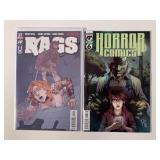 2 AP COMICS HORROR COMICS #6 & RAGS #3 ADULT READ